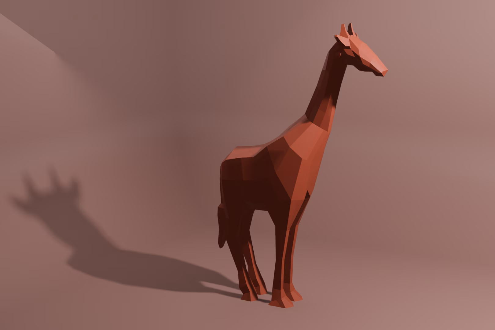 Giraffe 3D Model project cover